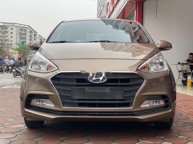 Bán xe Hyundai Grand i10 năm sản xuất 2019, màu nâu, giá tốt0