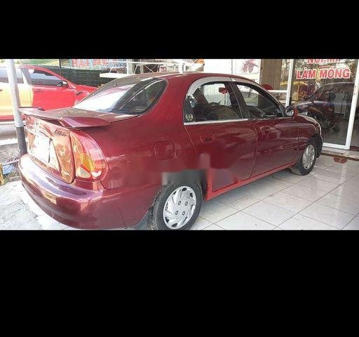 Xe Daewoo Lanos đời 2002, màu đỏ còn mới, giá tốt