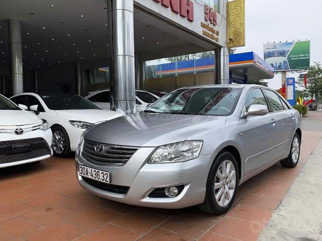 Xe Toyota Camry 3.5Q sản xuất năm 2007, màu bạc, 435 triệu0