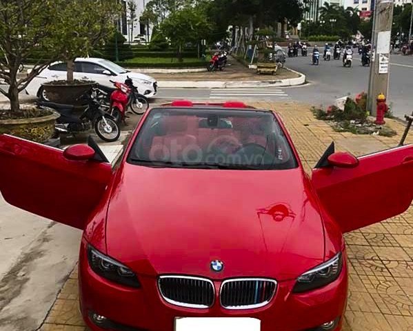 Cần bán lại xe BMW 3 Series 335i Convertible năm 2008, màu đỏ, nhập khẩu giá cạnh tranh