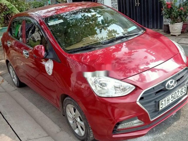 Cần bán lại xe Hyundai Grand i10 sản xuất 2019, màu đỏ