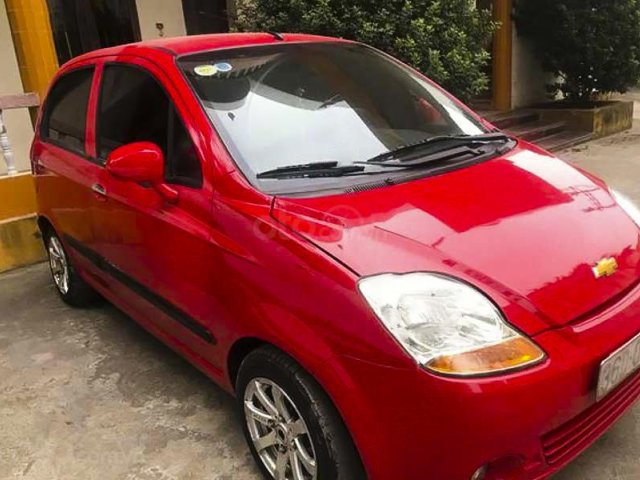 Bán Chevrolet Spark sản xuất 2014, màu đỏ0