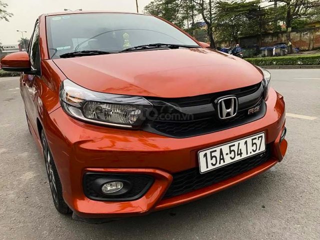 Bán Honda Brio sản xuất 2019, màu đỏ, nhập khẩu