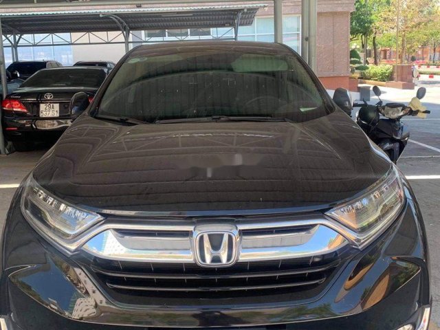 Cần bán lại xe Honda CR V năm sản xuất 2019, màu đen0