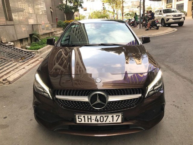 Xe Mercedes CLA 250 AMG sản xuất 2017, màu nâu, nhập khẩu 