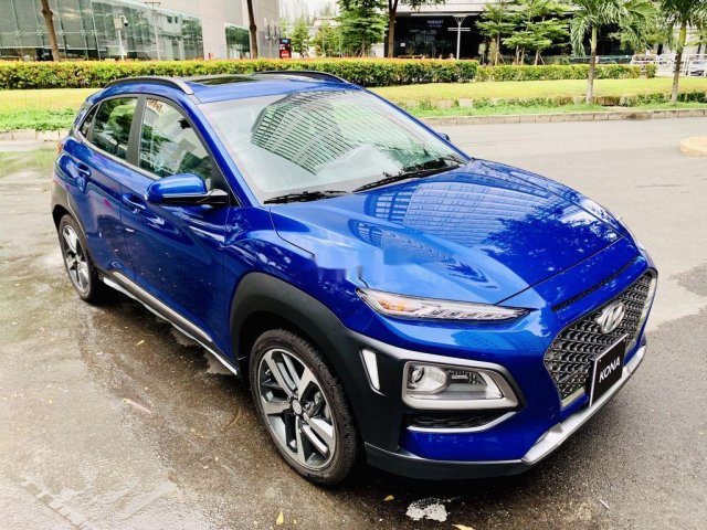 Cần bán Hyundai Kona 2021, màu xanh lam, 616 triệu