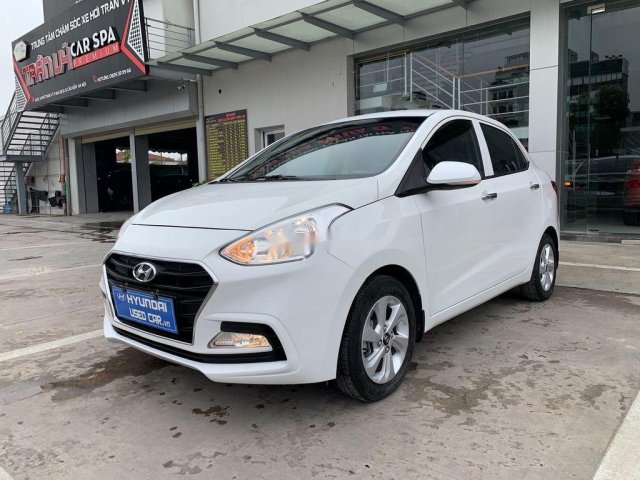 Bán Hyundai Grand i10 năm sản xuất 2018, màu trắng