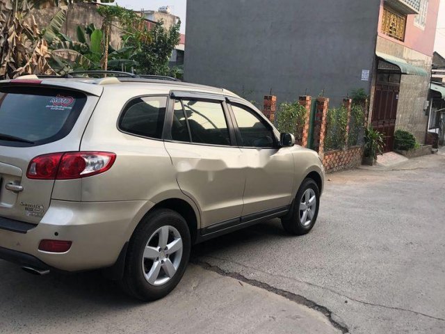 Bán Hyundai Santa Fe đời 2008, màu vàng, nhập khẩu, 435tr