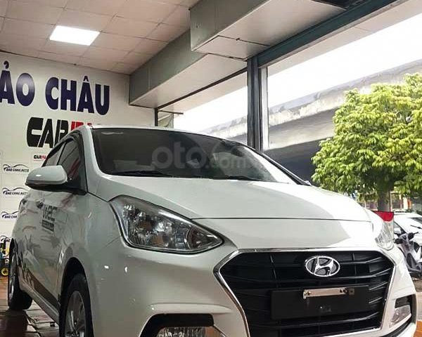 Bán ô tô Hyundai Grand i10 năm sản xuất 2019, màu trắng còn mới