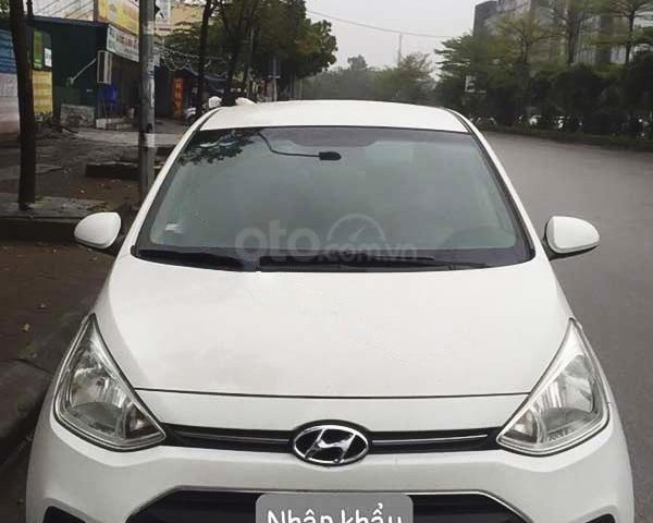 Cần bán Hyundai Grand i10 năm 2016, màu trắng, xe nhập còn mới giá cạnh tranh