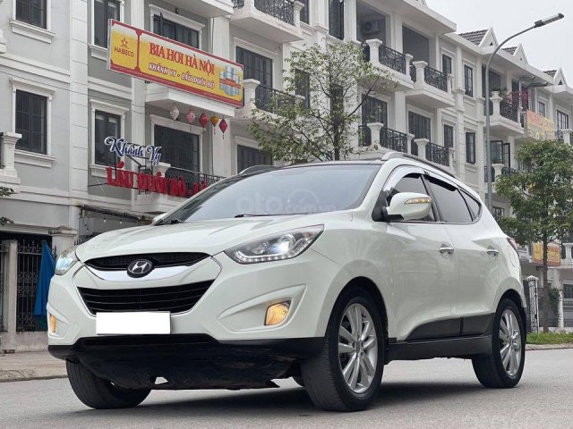 Bán Hyundai Tucson 2011 màu trắng bản full máy xăng