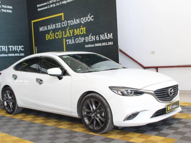 Mazda 6 Premium 2.5AT 2017, hỗ trợ trả góp0