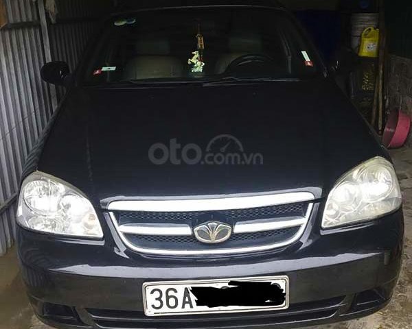 Xe Daewoo Lacetti sản xuất năm 2010, màu đen, giá chỉ 200 triệu