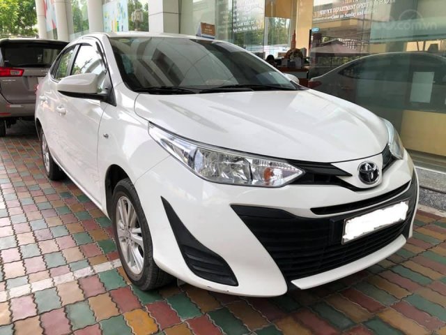 Bán Toyota Vios 2019, màu trắng, giá 435tr, đi 30.000km