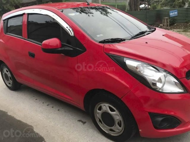 Bán Chevrolet Spark sản xuất năm 2017, màu đỏ còn mới, 165 triệu