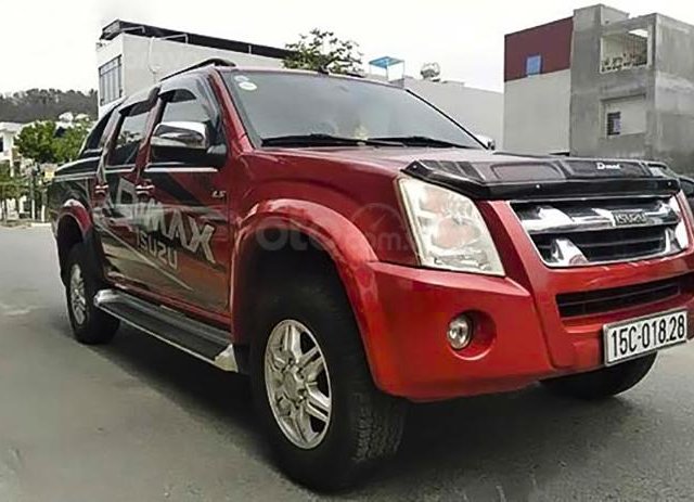 Bán xe Isuzu Dmax đời 2011, màu đỏ, 340tr0