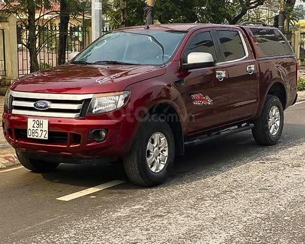 Bán Ford Ranger sản xuất 2014, màu đỏ, nhập khẩu 