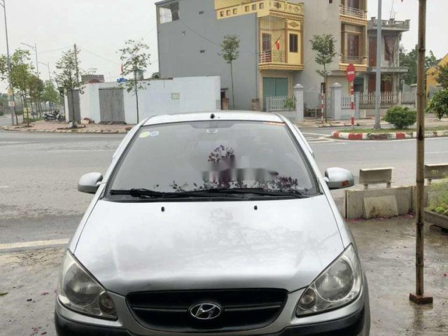 Cần bán lại xe Hyundai Getz đời 2009, màu bạc, nhập khẩu