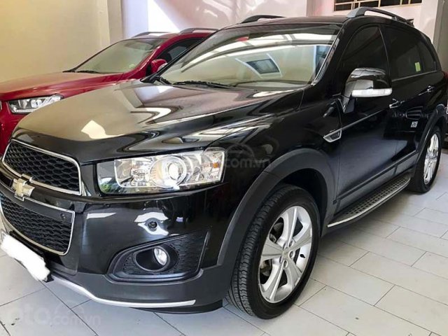 Cần bán Chevrolet Captiva 2015, màu đen còn mới, 470tr0