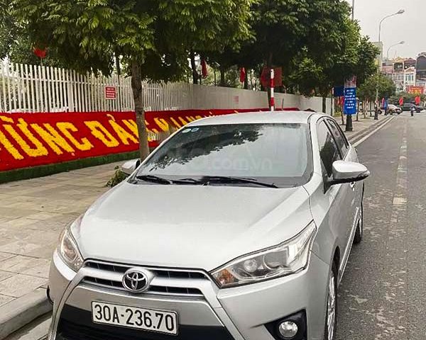 Cần bán lại xe Toyota Yaris 1.3 G năm 2014, màu bạc