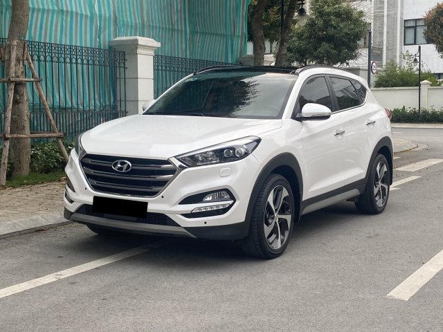 Bán Hyundai Tucson 1.6 bản đặc biệt, sản xuất 2018 màu trắng0