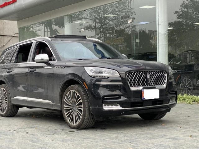 Xe Lincoln Aviator sản xuất 2020, màu đen, xe nhập