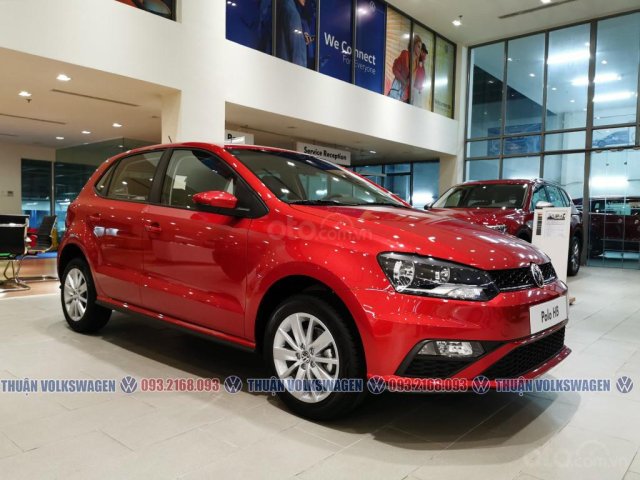 [Volkswagen Buôn Ma Thuột ] xe Đức nhập 100% Polo Hatchback màu đỏ Sunset phù hợp gia đình nhỏ, các chị em phụ nữ3