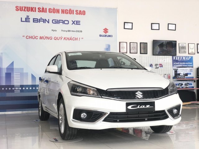 Suzuki Sài Gòn Ngôi Sao - Suzuki Ciaz 2021 giá tốt nhất miền Nam - ưu đãi tiền mặt 45tr, trả góp 85%, giao xe tận nhà0