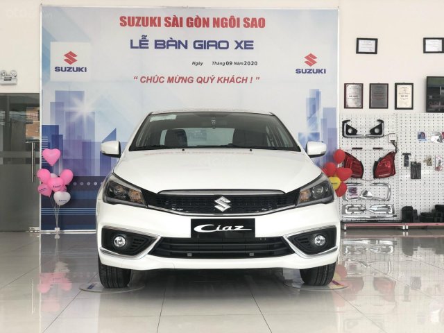 Suzuki Sài Gòn Ngôi Sao - Suzuki Ciaz 2021 giá tốt nhất miền Nam - ưu đãi tiền mặt 45tr, trả góp 85%, giao xe tận nhà0