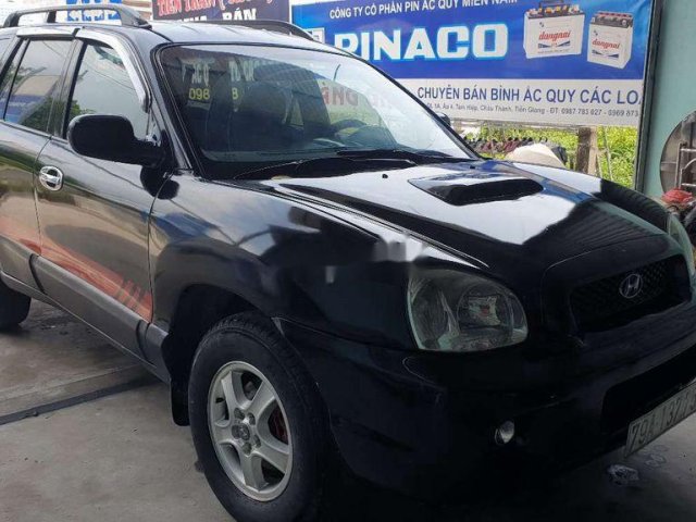 Bán Hyundai Santa Fe 2003, màu đen