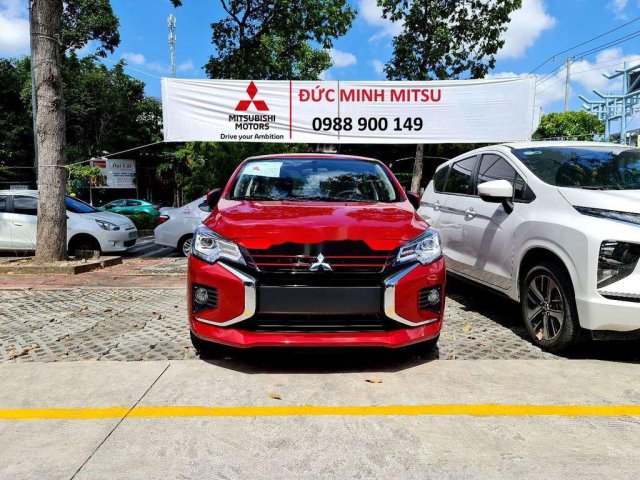 Bán xe Mitsubishi Attrage đời 2021, màu đỏ, xe nhập 0