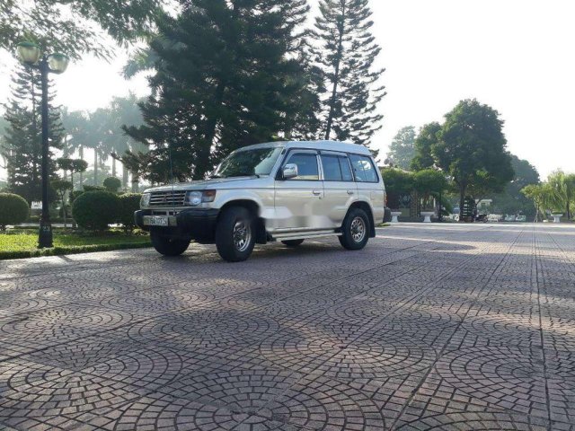 Cần bán gấp Mitsubishi Pajero năm 1995, màu bạc, xe nhập 