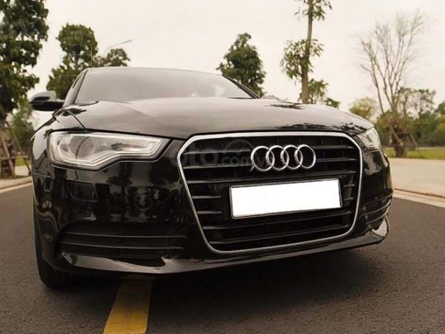 Bán Audi A6 đời 2014, màu đen, nhập khẩu