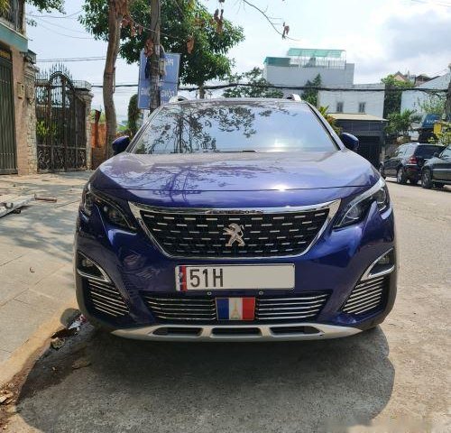 Xe Peugeot 3008 sản xuất 2019, màu xanh lam chính chủ0