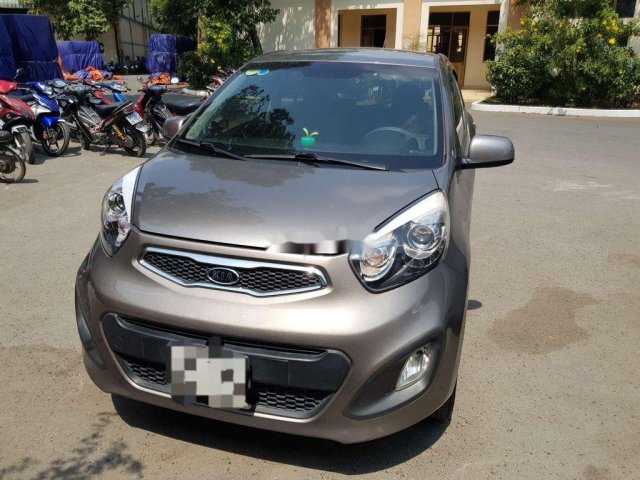 Cần bán lại xe Kia Picanto năm 2011, màu xám, nhập khẩu 0