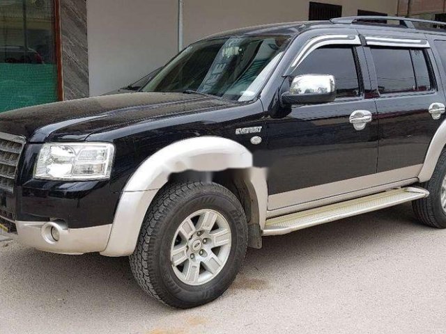 Bán xe Ford Everest 2007, màu đen chính chủ, giá 275tr