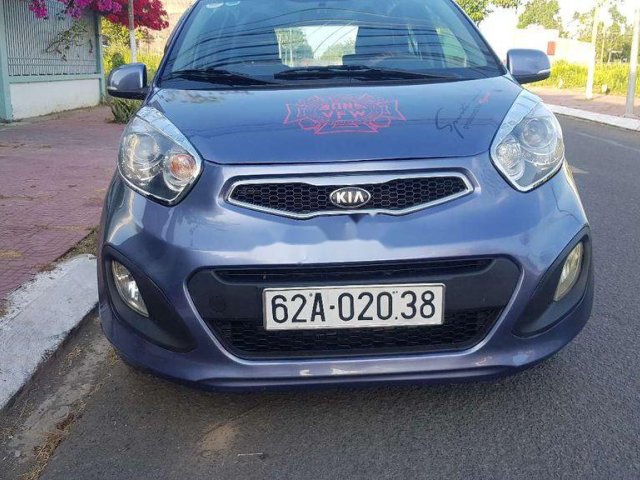 Xe Kia Picanto đời 2013, màu xanh lam0