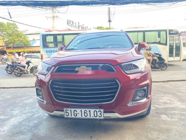 Cần bán Chevrolet Captiva sản xuất 2018, màu đỏ 0