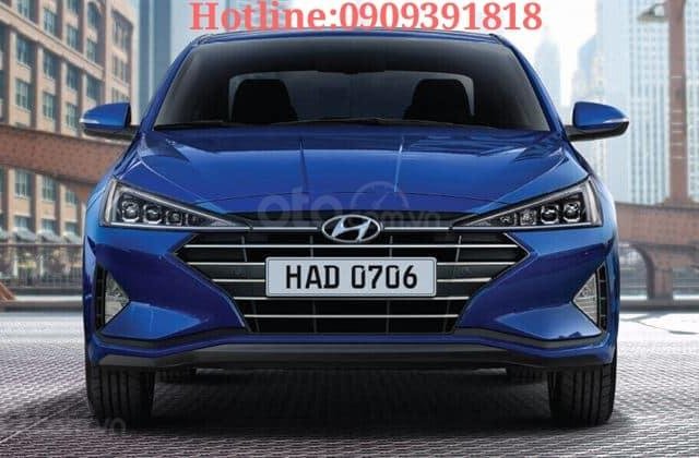 Bán Hyundai Elantra sản xuất năm 2021, màu xanh lam0