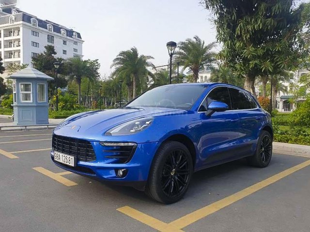 Bán xe Porsche Macan năm sản xuất 2016, màu xanh lam, nhập khẩu còn mới