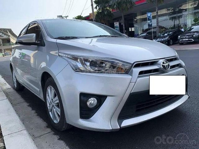 Bán xe Toyota Yaris G năm sản xuất 2016, màu bạc, xe nhập, 550 triệu0