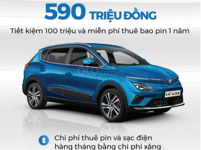 Vinfast VF e34 kỷ nguyên mới cho thị trường Việt Nam, chỉ 590tr cho người tiên phong