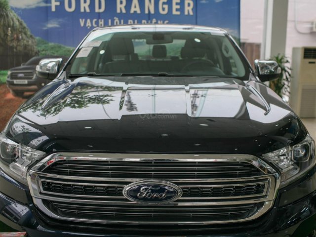 Ford Ranger đời 2021, màu xanh lam, giá tốt nhất thị trường, giao xe toàn quốc, thủ tục nhanh chóng