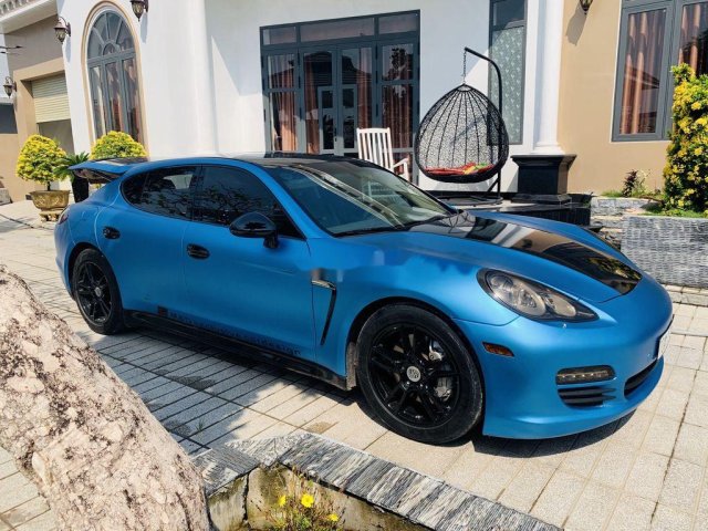 Xe Porsche Panamera sản xuất 2009, màu xanh lam, xe nhập