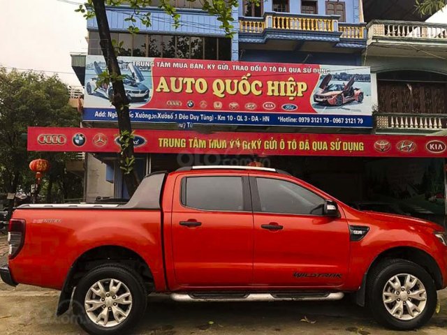 Bán Ford Ranger Wildtrak 2.2 sản xuất năm 2013, màu đỏ, xe nhập, giá tốt