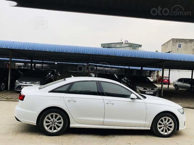 Bán ô tô Audi A6 1.8TFSI sản xuất 2015, màu trắng, xe nhập còn mới0