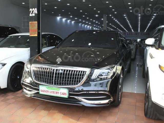 Bán Mercedes S450L Luxury năm sản xuất 2018, màu đen còn mới