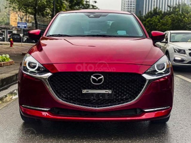 Bán Mazda 2 Premium năm sản xuất 2020, màu đỏ, nhập khẩu xe gia đình, giá chỉ 570 triệu0