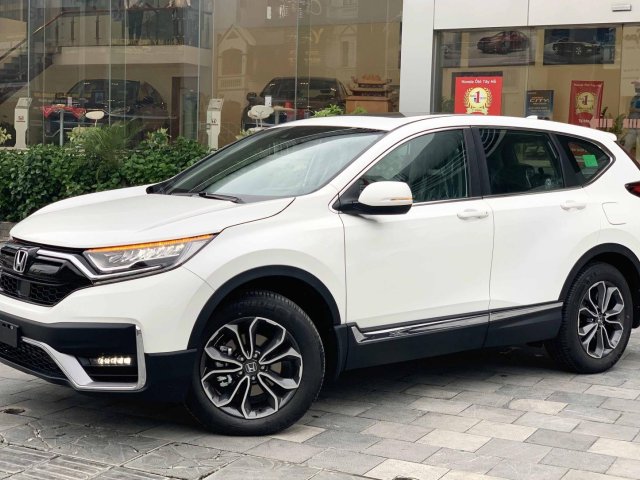 Honda CRV 2021 bản cao cấp - Honda Tây Hồ khuyến mãi "sốc" 100 triệu TM, tặng phụ kiện chính hãng, BHTV