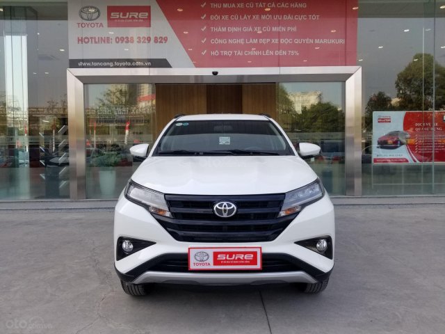 Cần thanh lý xe công ty Toyota Rush 1.5AT 2018 màu trắng 79.700km - Xe cũ chính hãng Toyota Sure0